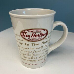 TIM HORTONS #009 Embossed Mug Limited  Edition